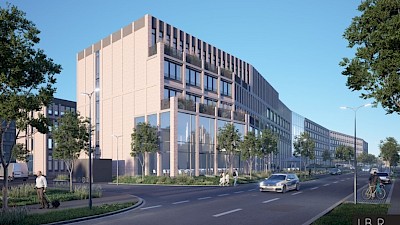 Visualisierungen neues Polizeipräsidium Münster durch JBR Partner