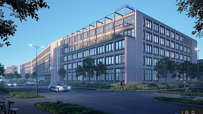 Visualisierungen neues Polizeipräsidium Münster durch JBR Partner