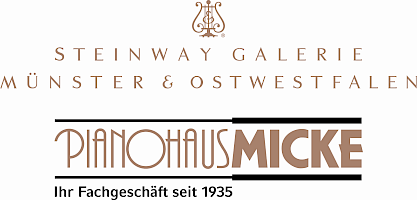 Das Logo von Pianohaus Micke.