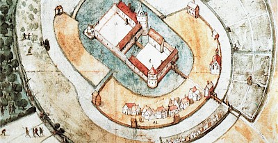 Schloss Raesfeld um 1590