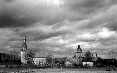 Schlossansicht aus den 50ern, Sammlung Böckenhoff