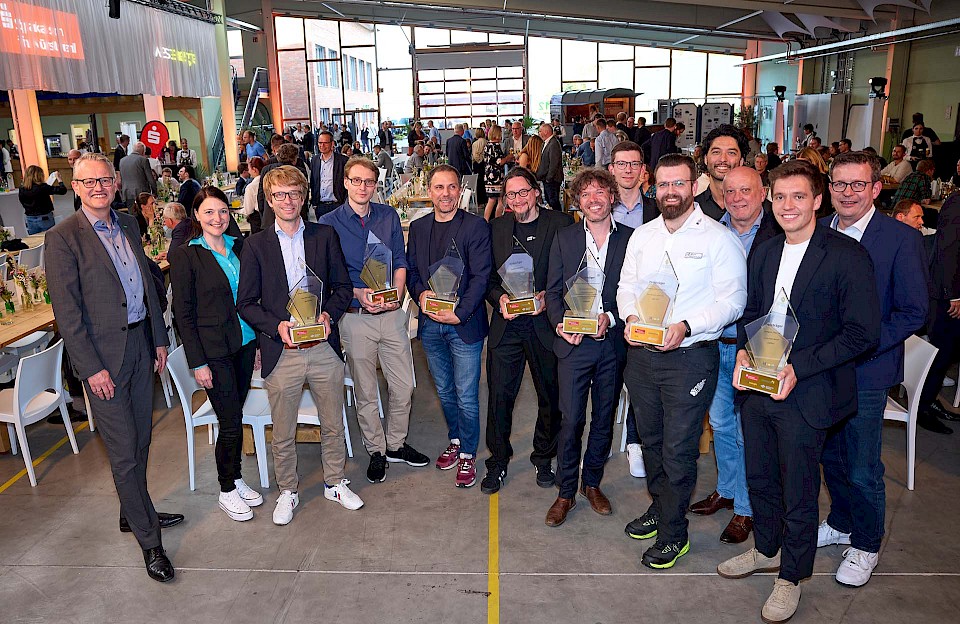 The winners of the Münsterland Innovation Award 2023/24
