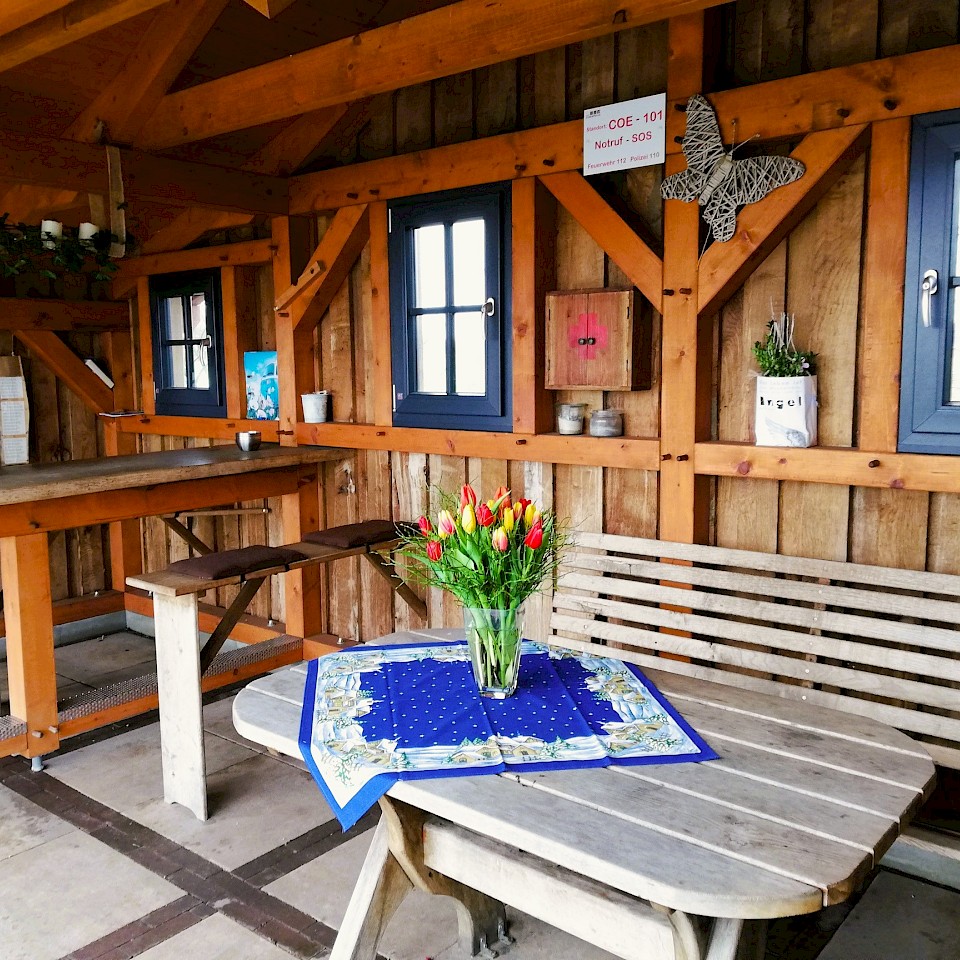 Picnic area canteen hut Coesfeld